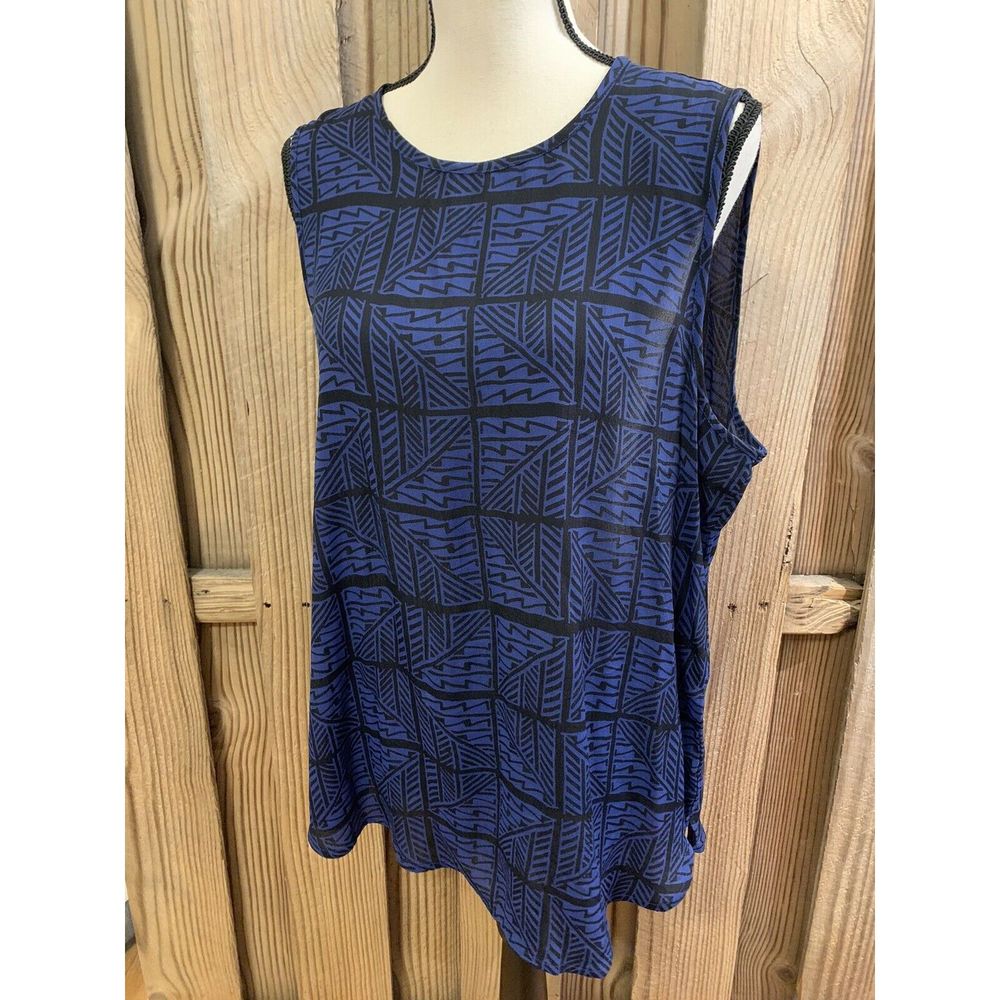 Lucky Blue Black Sleeveless Tank Top - Picture 5 of 8